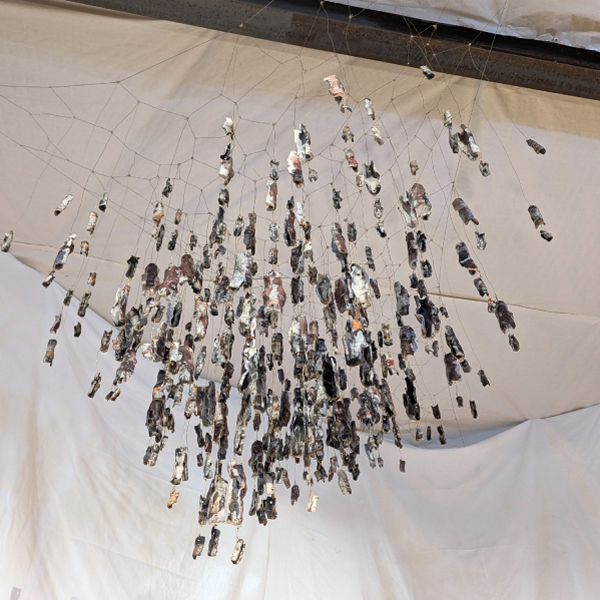 Vue en contre-plongée du nuage