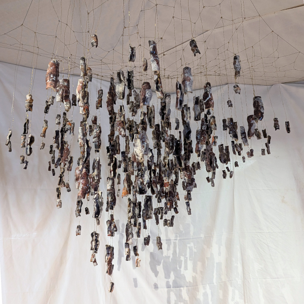 Réseau métallique de fils de laiton