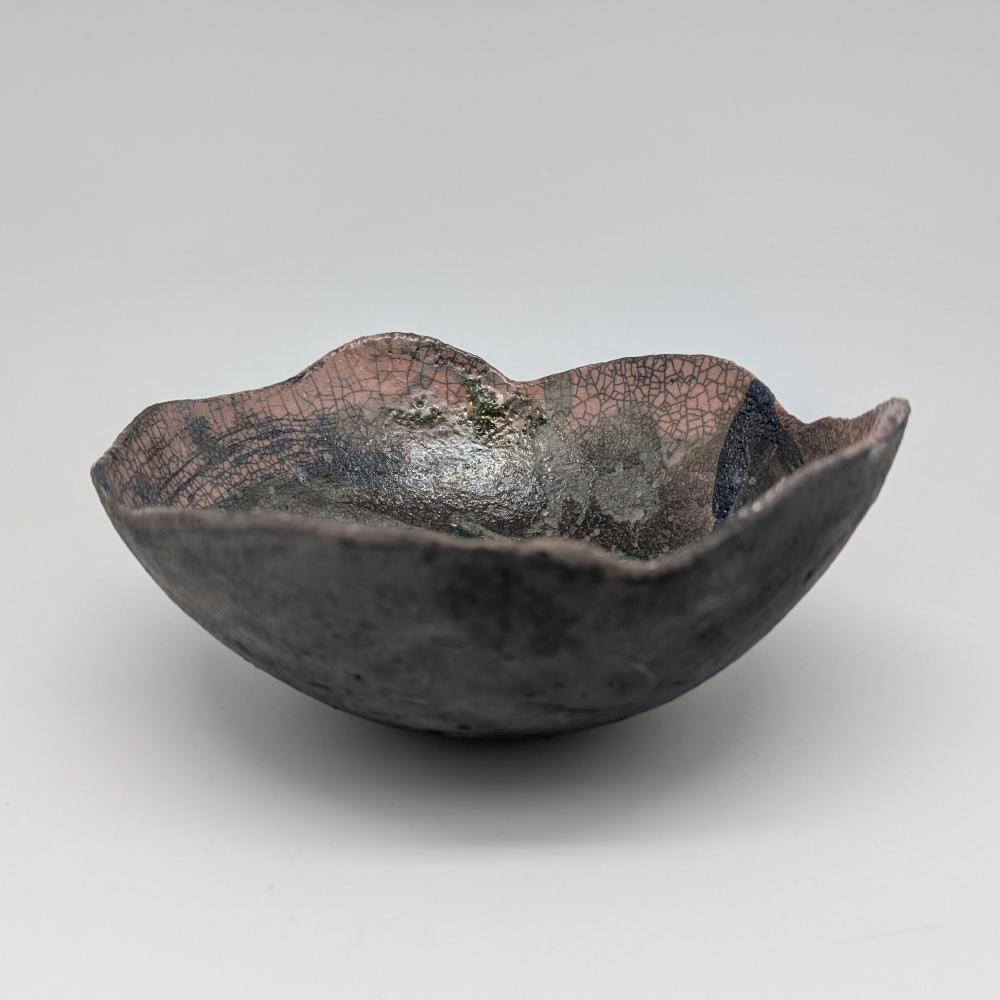 coupe enfumée raku