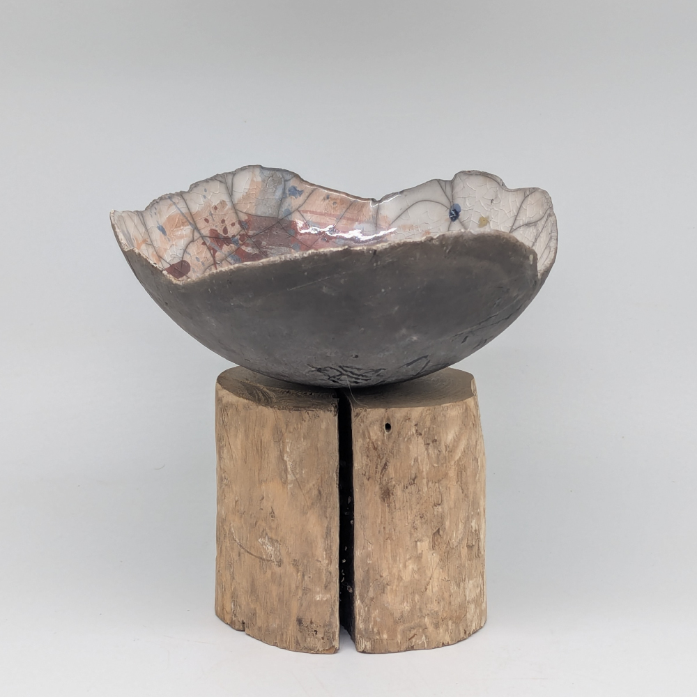 coupe enfumée raku