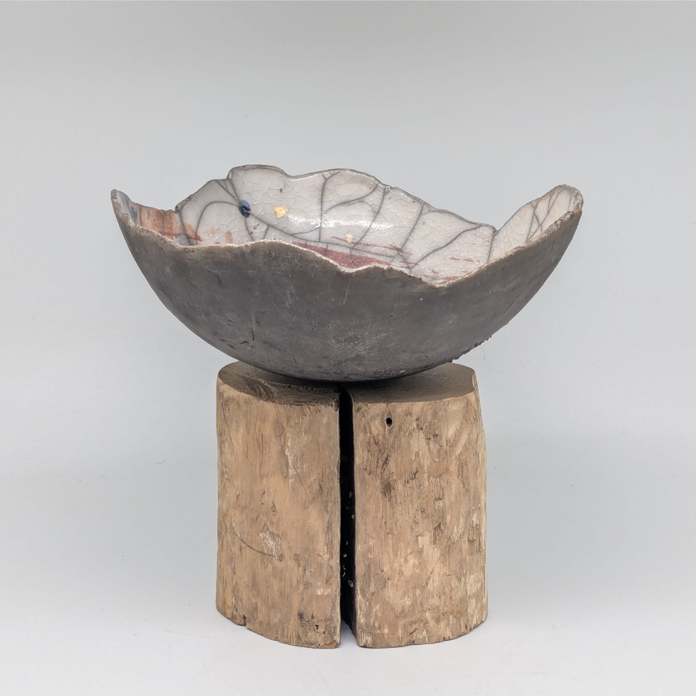 coupe enfumée raku