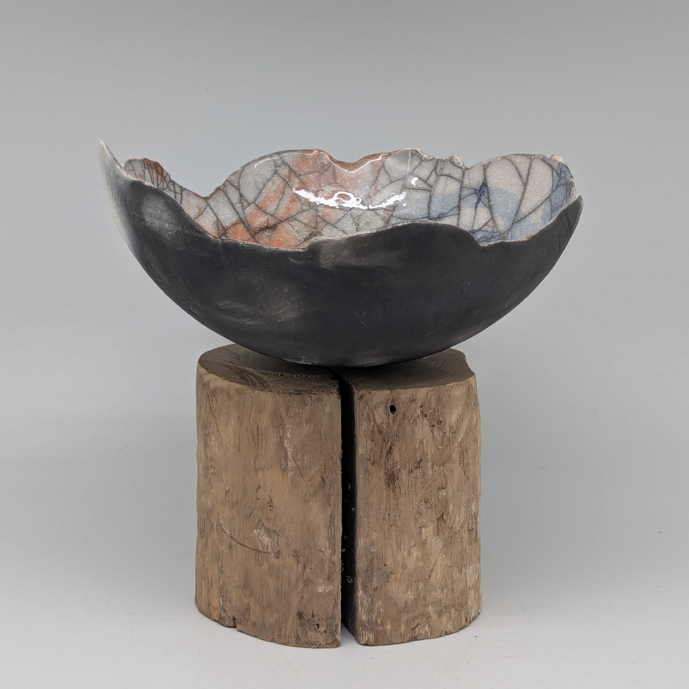 coupe enfumée raku