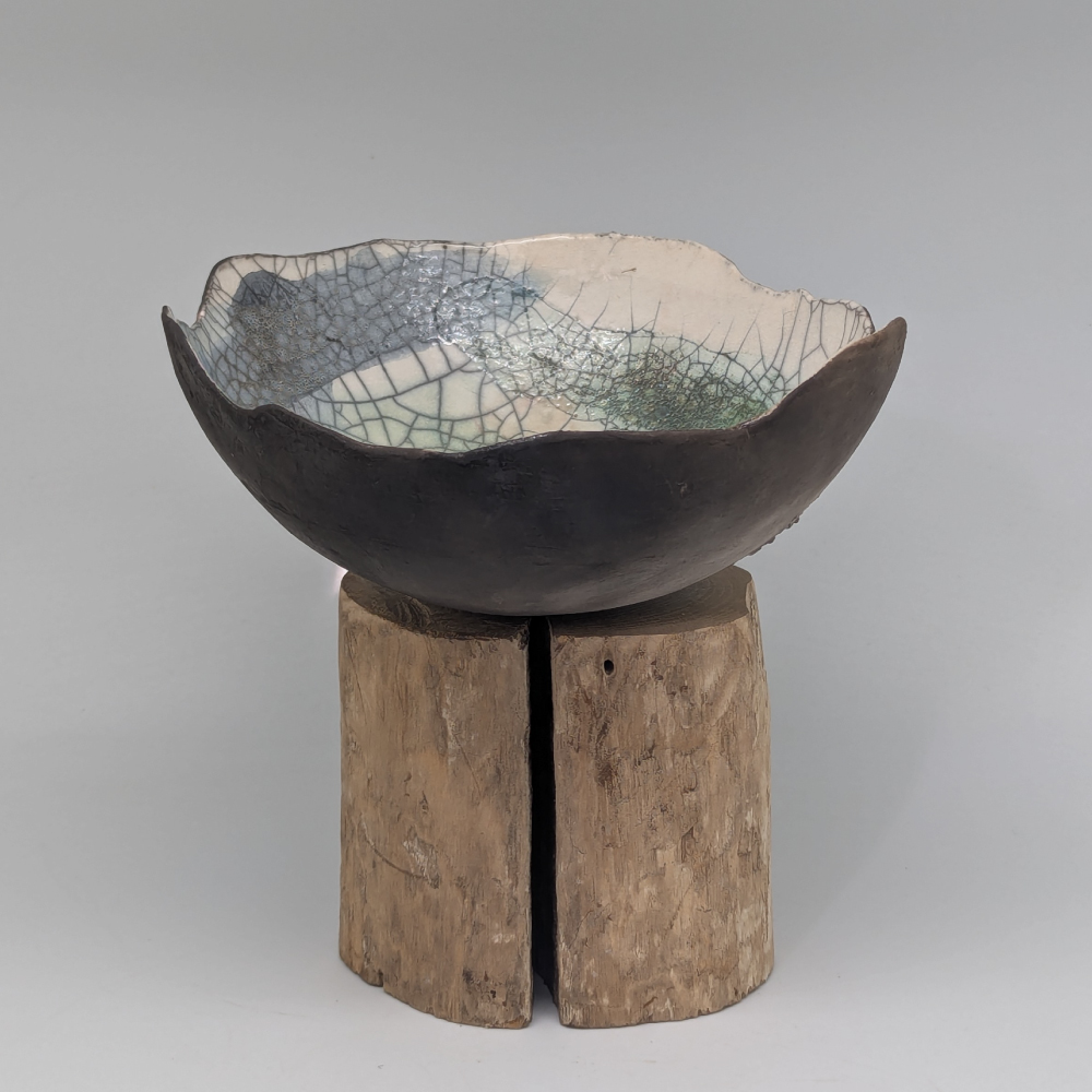 coupe enfumée raku