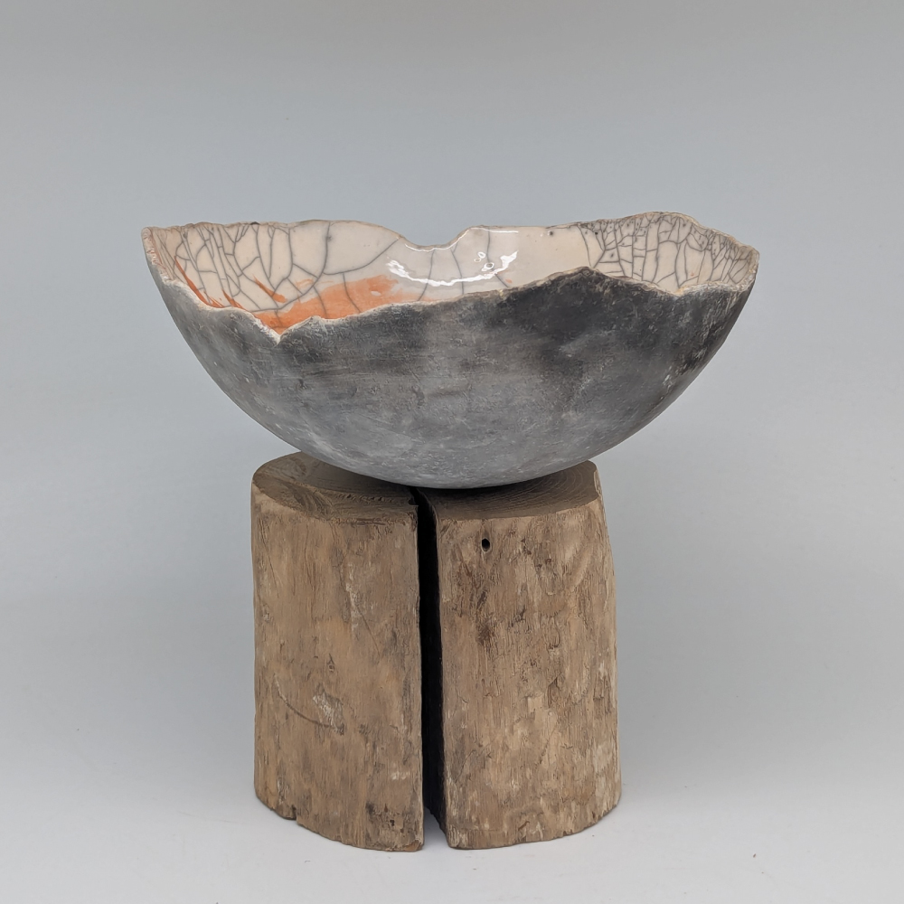 coupe enfumée raku