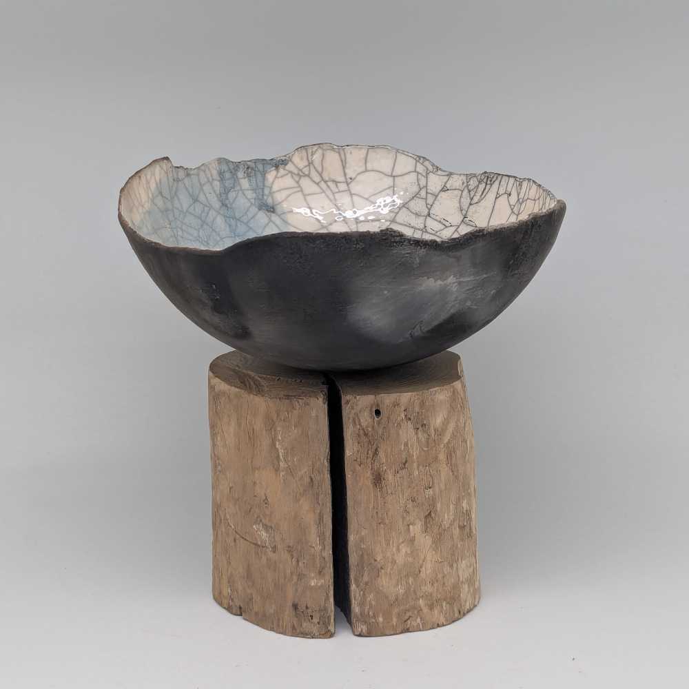 coupe enfumée raku