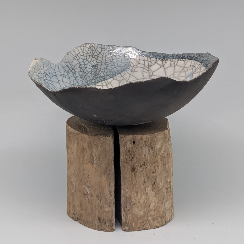 coupe enfumée raku