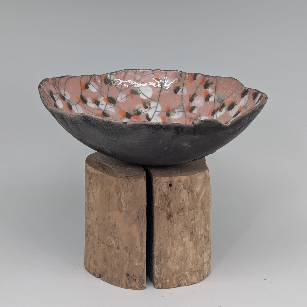 coupe enfumée raku