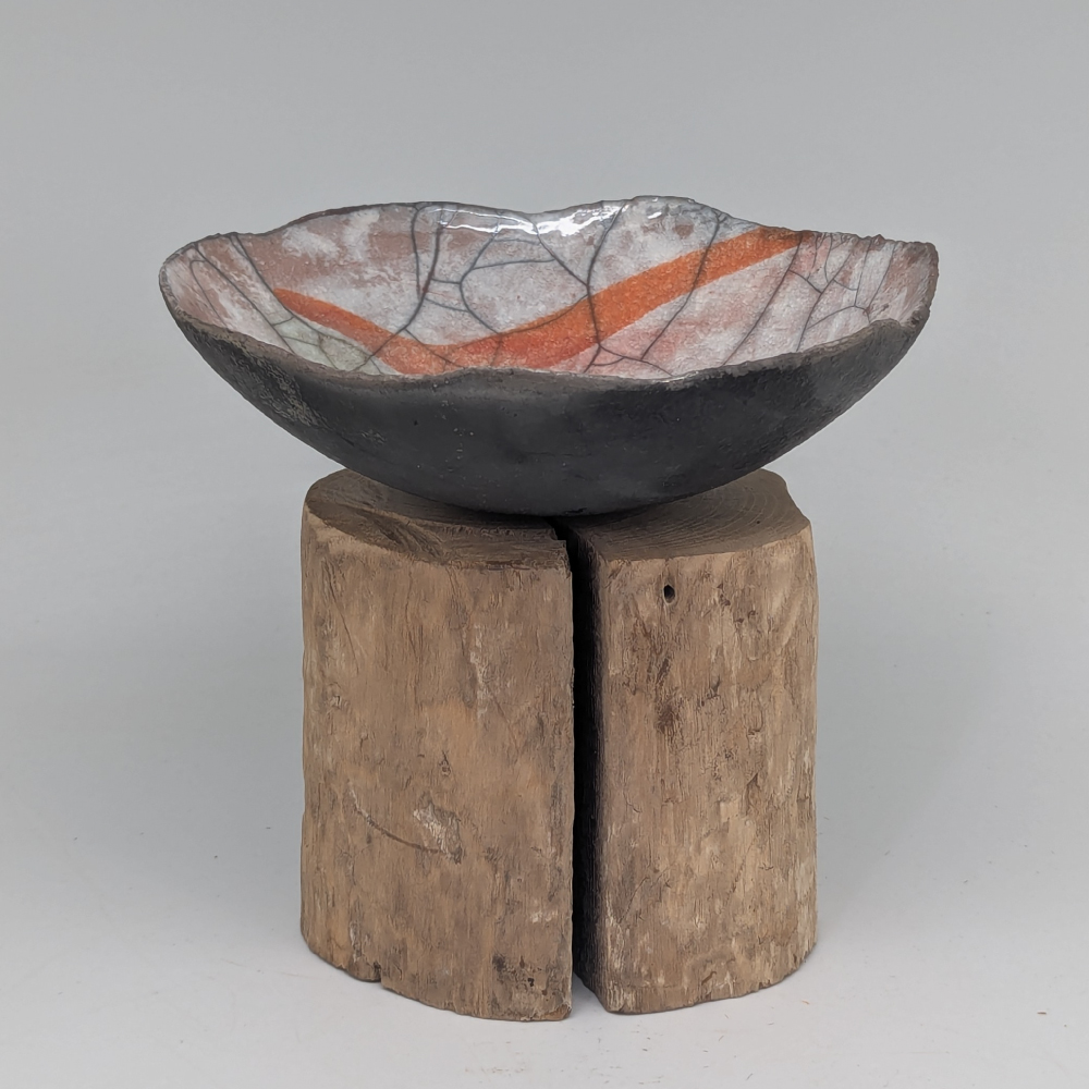 coupe enfumée raku